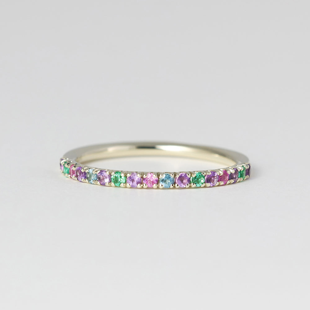 プラージュ リング マルチカラー 夕映え W-MC10