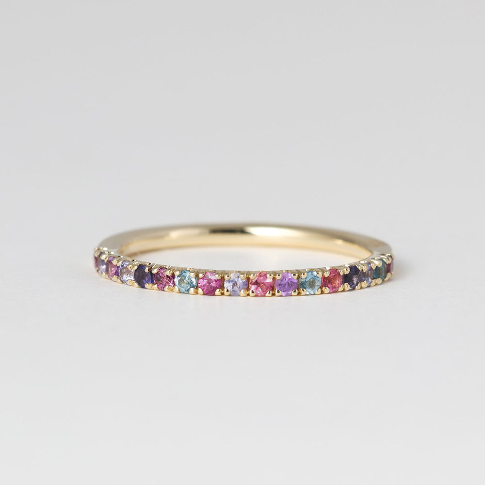 プラージュ リング マルチカラー 星屑のベール W-MC3