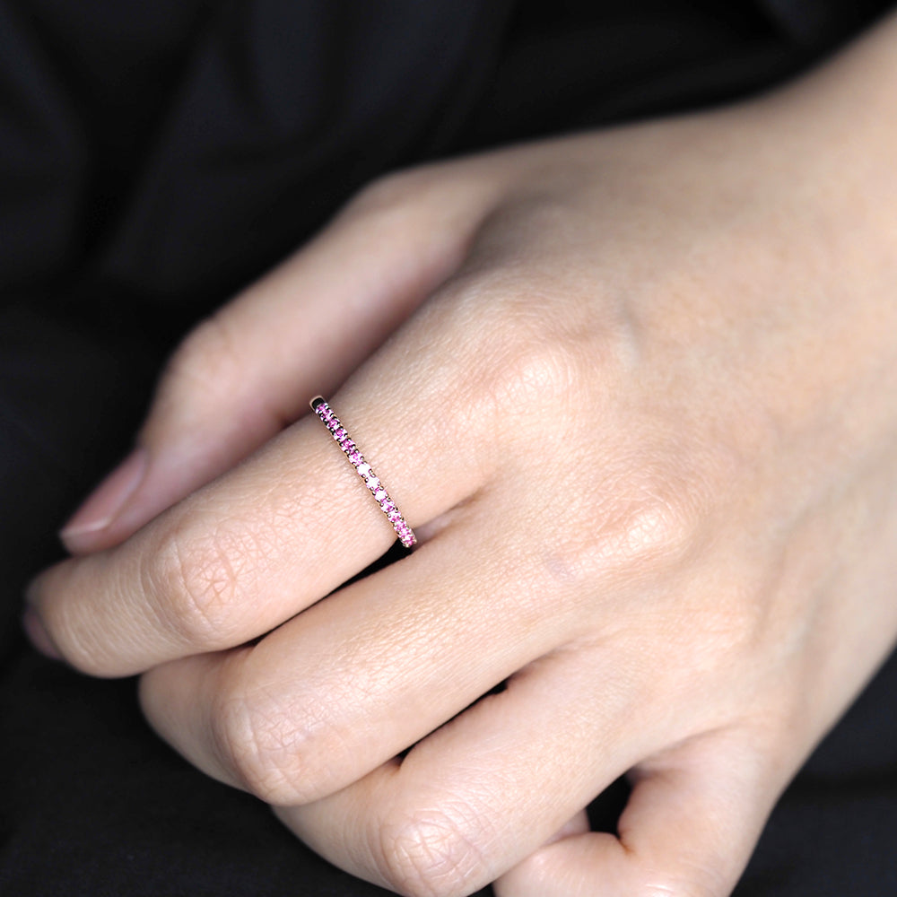 プラージュ リング ピンクサファイア W-SD7