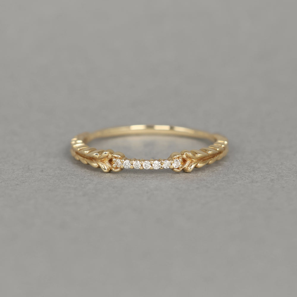 ナチュール リング ダイヤモンド Row of 7D PCL-284