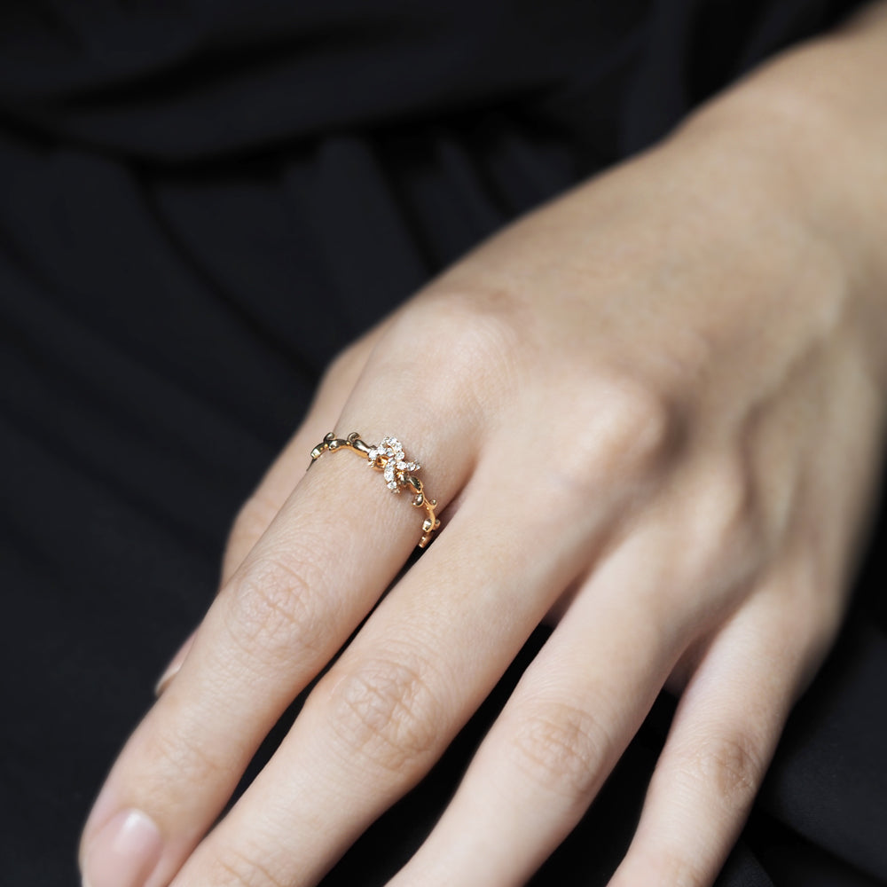 ナチュール リング ダイヤモンド Vine and Knot PCL-290