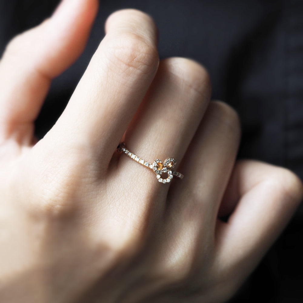 ナチュール リング ダイヤモンド Knot-38D PCL-295