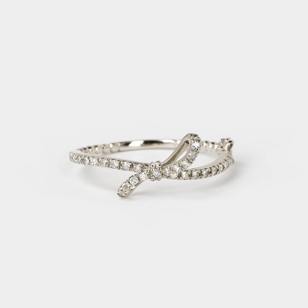 ナチュール リング ダイヤモンド Knot-33D PCL-294