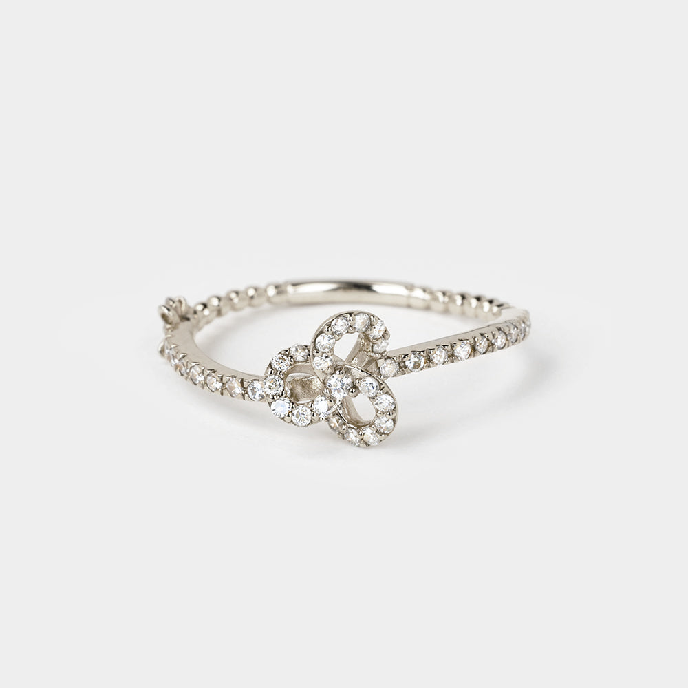ナチュール リング ダイヤモンド Knot-38D PCL-295
