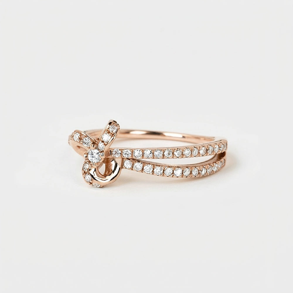 ナチュール リング ダイヤモンド Knot-46D PCL-296