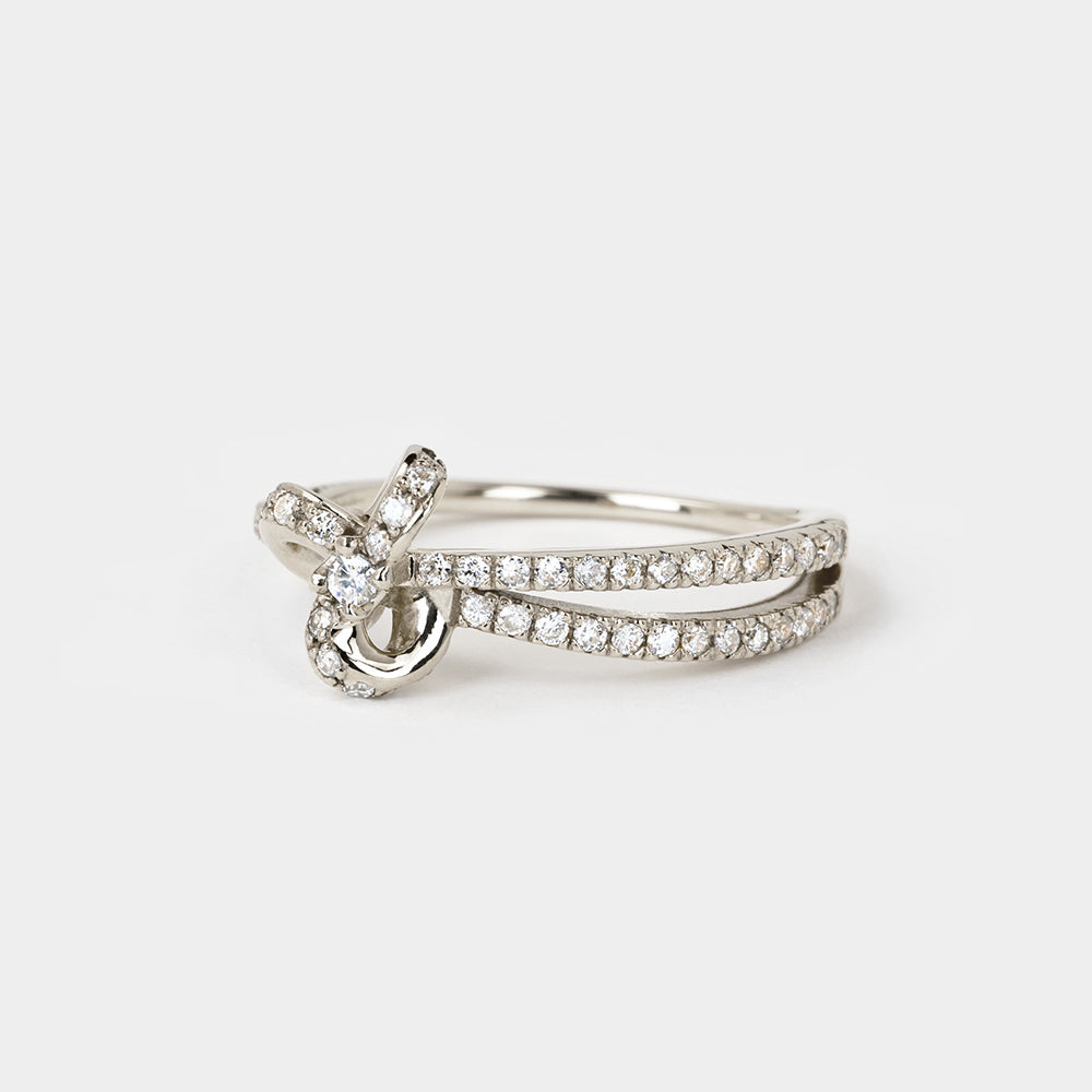 ナチュール リング ダイヤモンド Knot-46D PCL-296