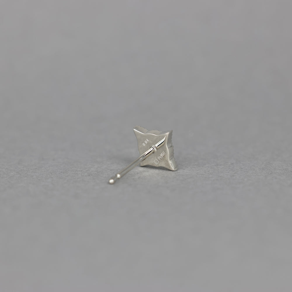ミルグレイン ピアス スター ダイヤモンド（片耳）PAE-3