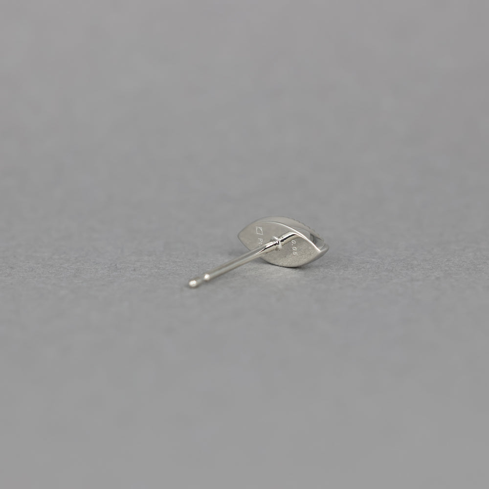 ミルグレイン ピアス マーキース ダイヤモンド（片耳）PAE-5