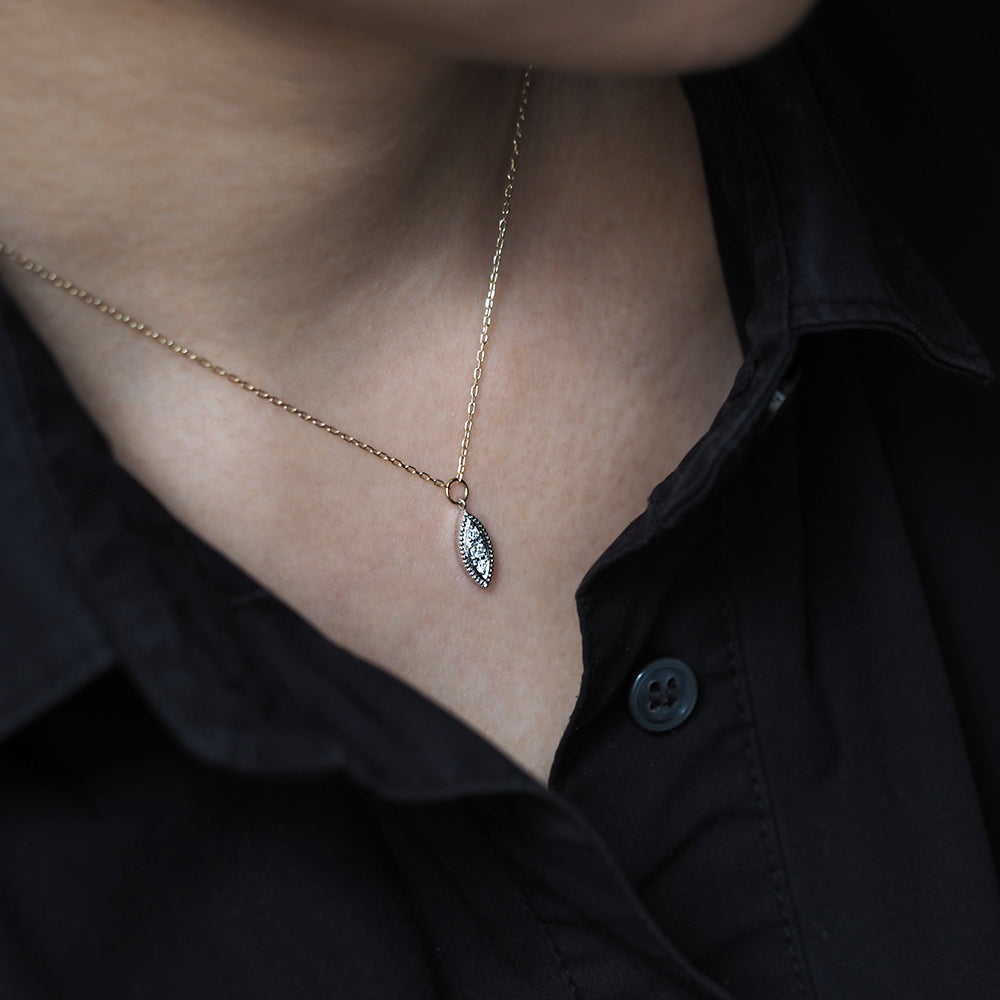 ミルグレイン ネックレス マーキース ダイヤモンド PAN-10