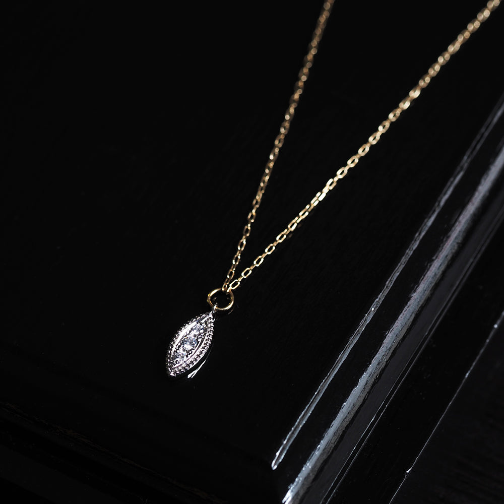 ミルグレイン ネックレス マーキース ダイヤモンド PAN-10