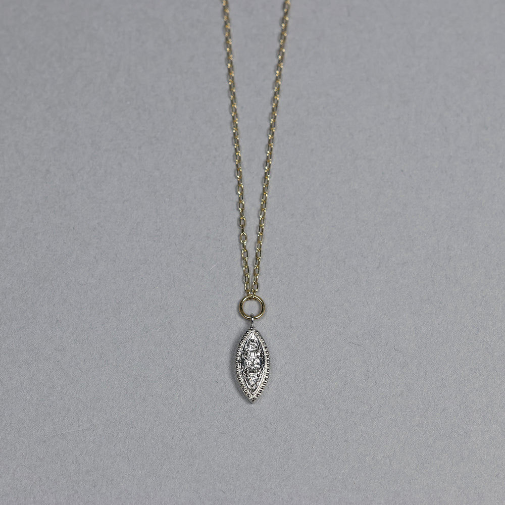 ミルグレイン ネックレス マーキース ダイヤモンド PAN-10