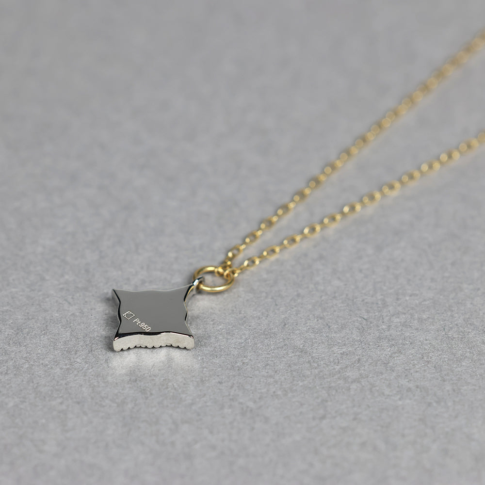 ミルグレイン ネックレス スター ダイヤモンド PAN-8