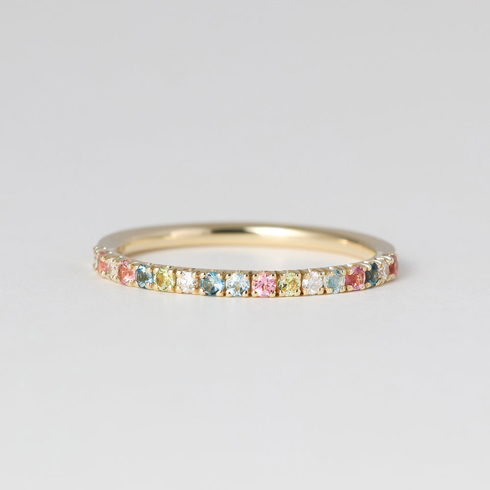 プラージュ リング マルチカラー 海月 W-MC7