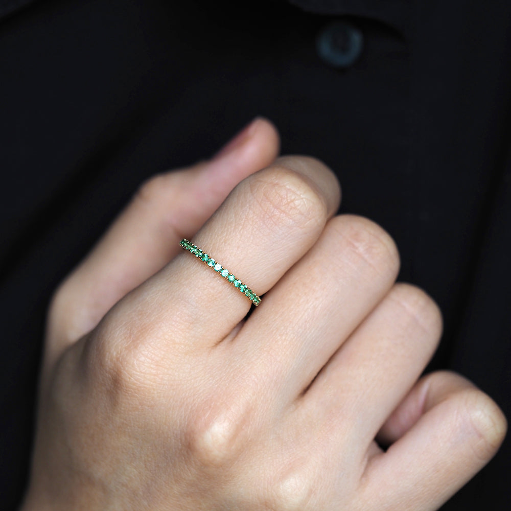 プラージュ リング エメラルド W-SD3