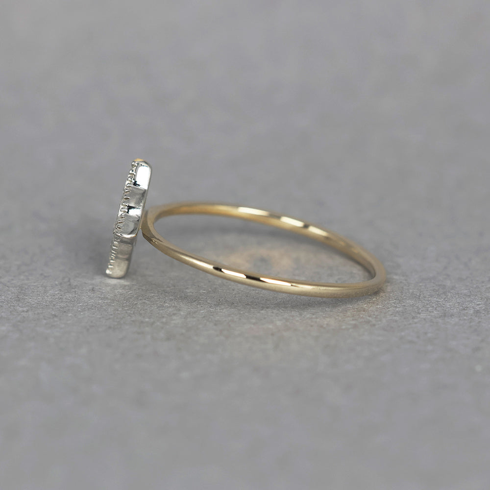 ミルグレイン リング スター ダイヤモンド PAR-14