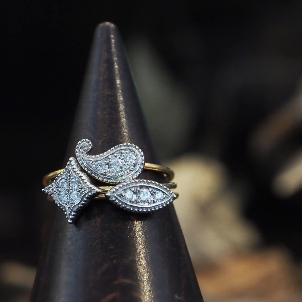 ミルグレイン リング スター ダイヤモンド PAR-14