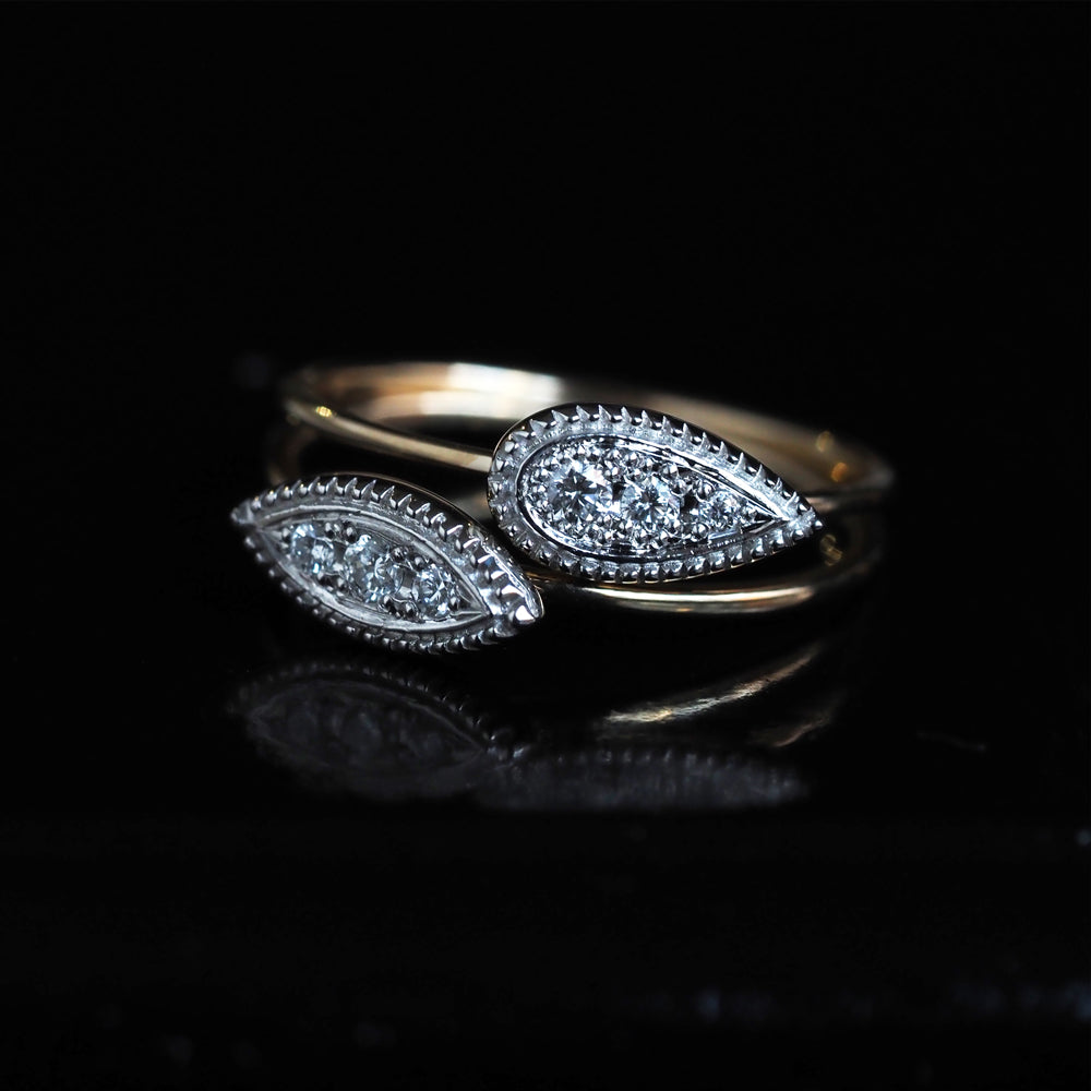 ミルグレイン リング マーキース ダイヤモンド PAR-16