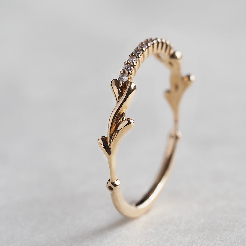 ナチュール リング  ダイヤモンド Row of 11D PCL-283