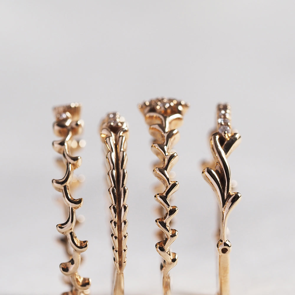 ナチュール リング  ダイヤモンド Row of 11D PCL-283