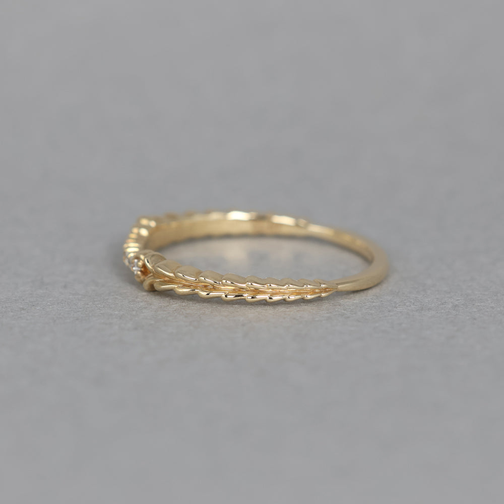 ナチュール リング  ダイヤモンド Row of 7D PCL-284