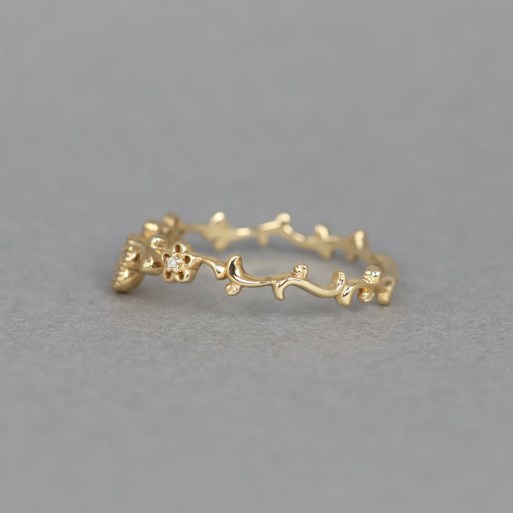 ナチュール リング  ダイヤモンド Three-Flower PCL-286