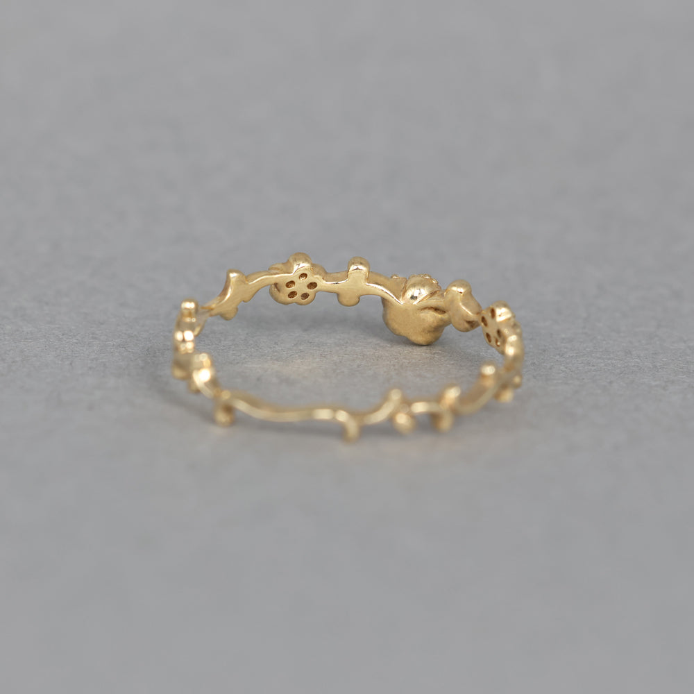 ナチュール リング  ダイヤモンド Three-Flower PCL-286