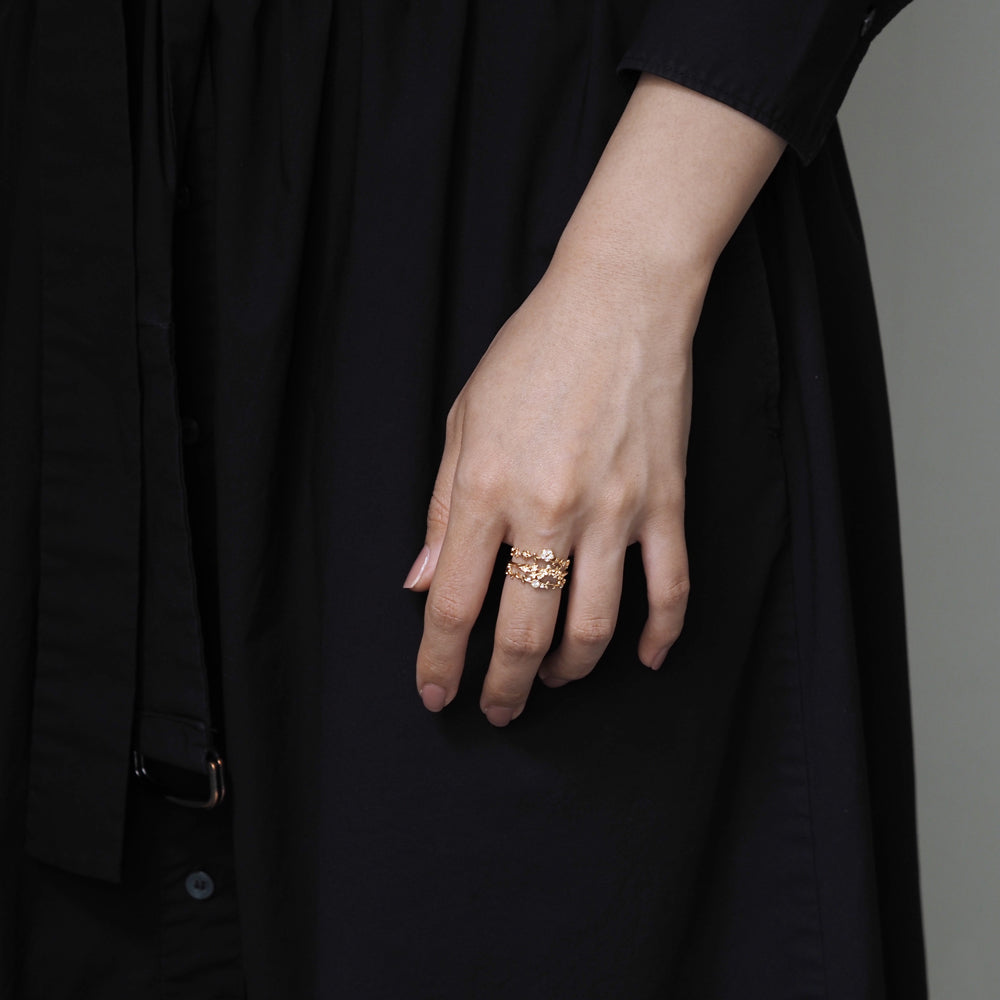 ナチュール リング  ダイヤモンド Tiny-Flowers PCL-291