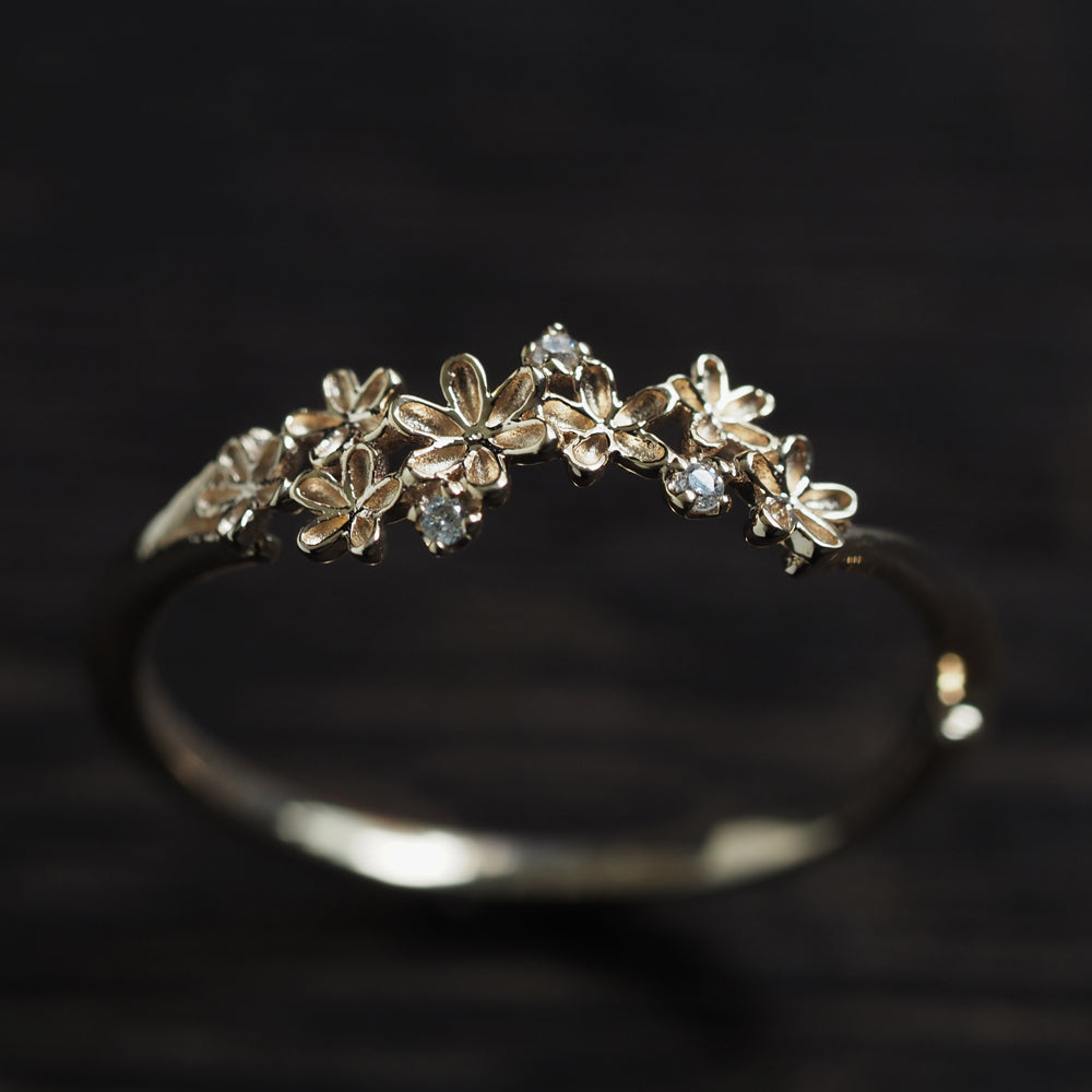 ナチュール リング  ダイヤモンド Tiny-Flowers PCL-291