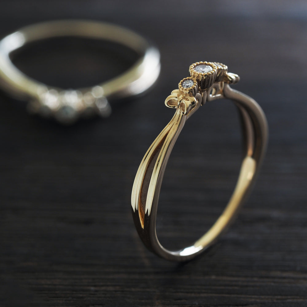 ナチュール リング  ダイヤモンド Classic Trio PCL-293