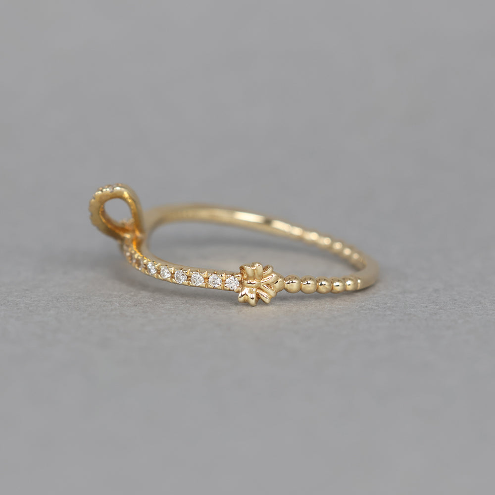 ナチュール リング  ダイヤモンド Knot-33D PCL-294