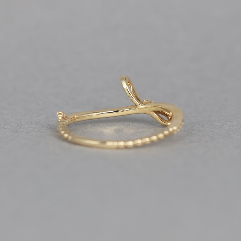 ナチュール リング  ダイヤモンド Knot-33D PCL-294