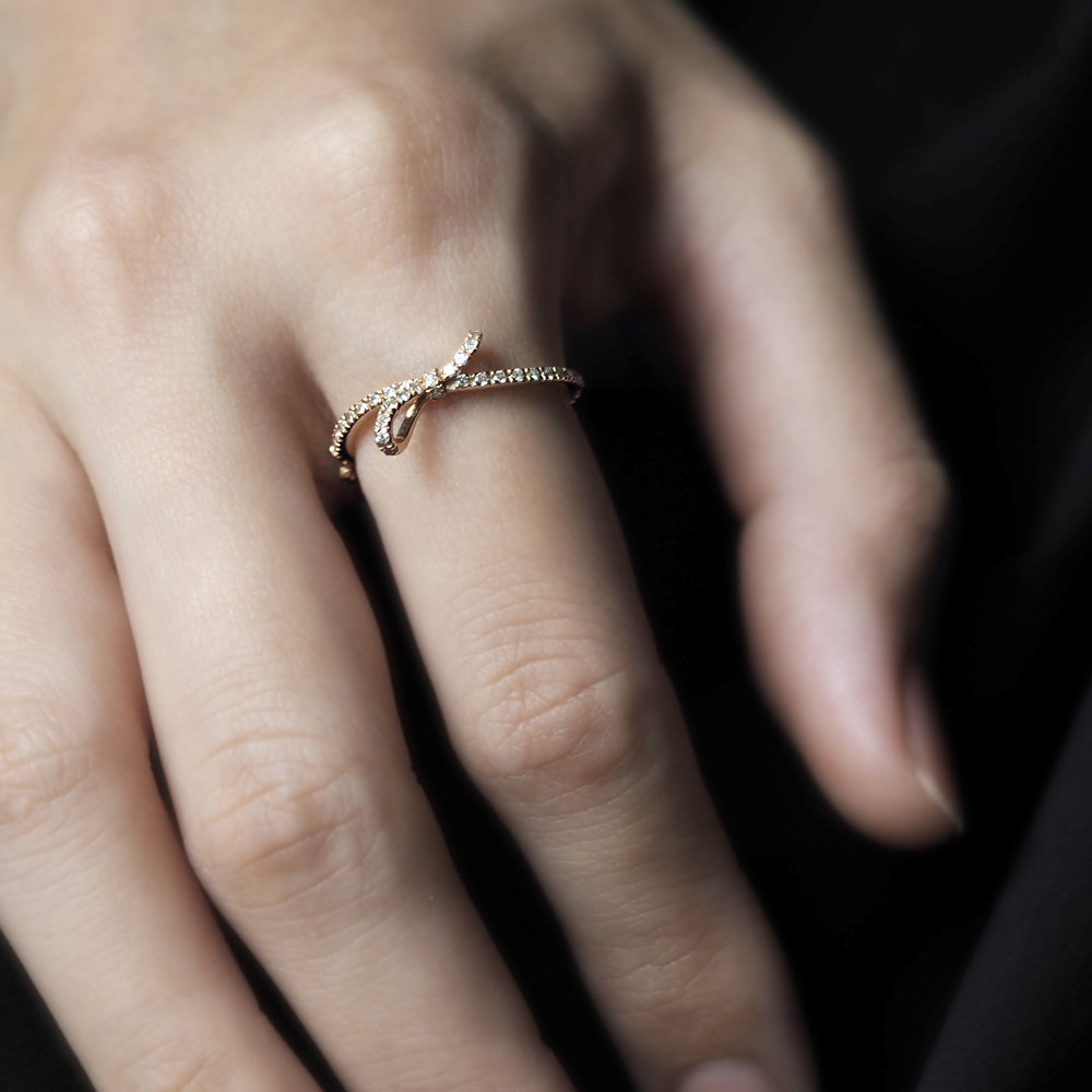 ナチュール リング  ダイヤモンド Knot-33D PCL-294