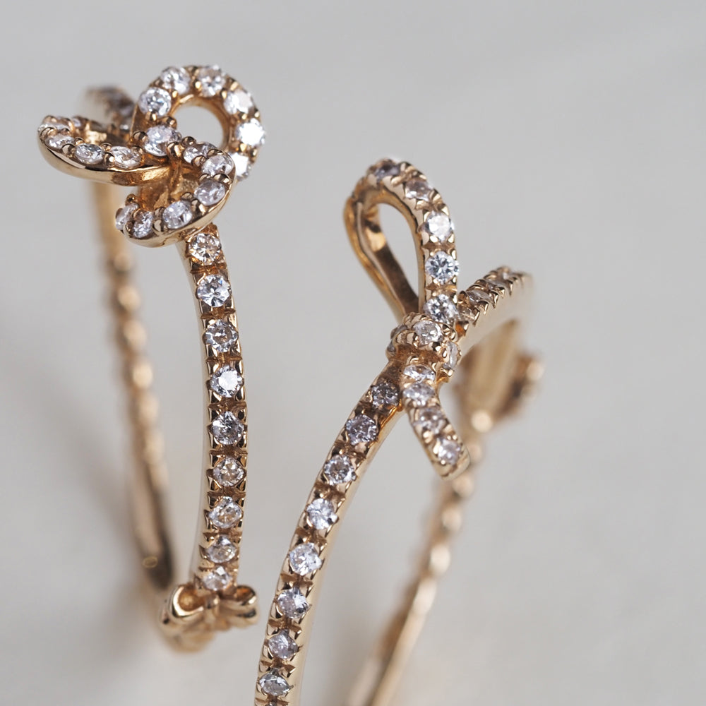 ナチュール リング  ダイヤモンド Knot-33D PCL-294