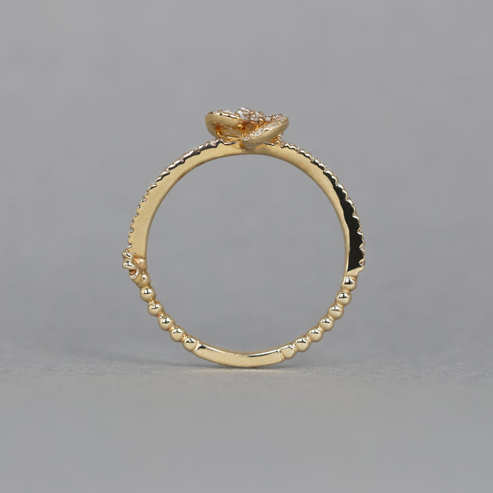 ナチュール リング  ダイヤモンド Knot-38D PCL-295