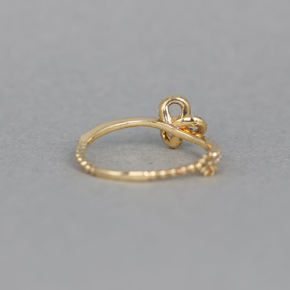 ナチュール リング  ダイヤモンド Knot-38D PCL-295