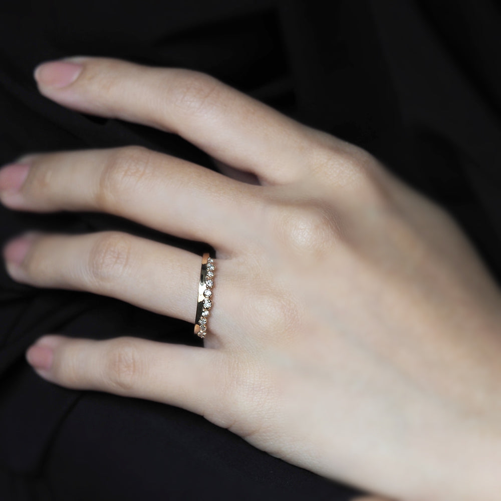 ナチュール リング  ダイヤモンド Parallel PCL-298