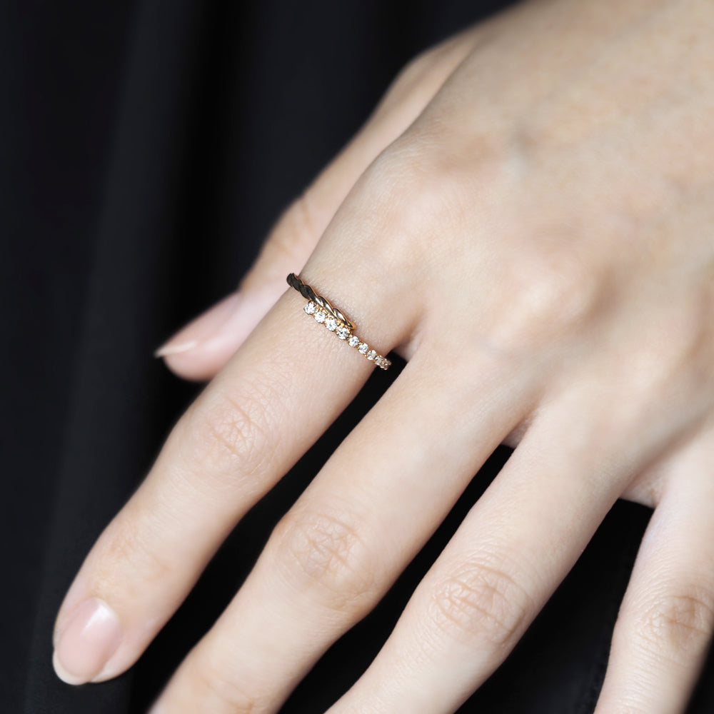 ナチュール リング  ダイヤモンド Layered PCL-299