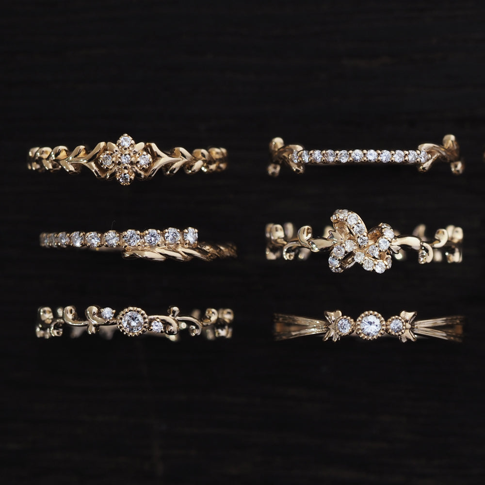 ナチュール リング  ダイヤモンド Layered PCL-299