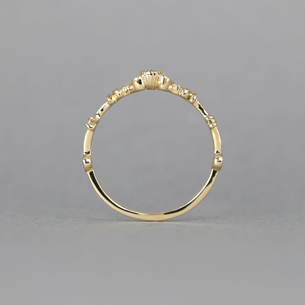 ナチュール リング  ダイヤモンド Side Ribbons PCL-300