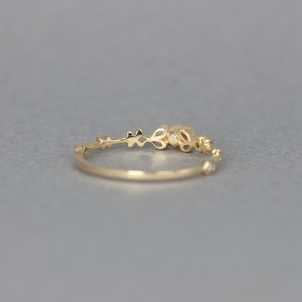 ナチュール リング  ダイヤモンド Side Ribbons PCL-300