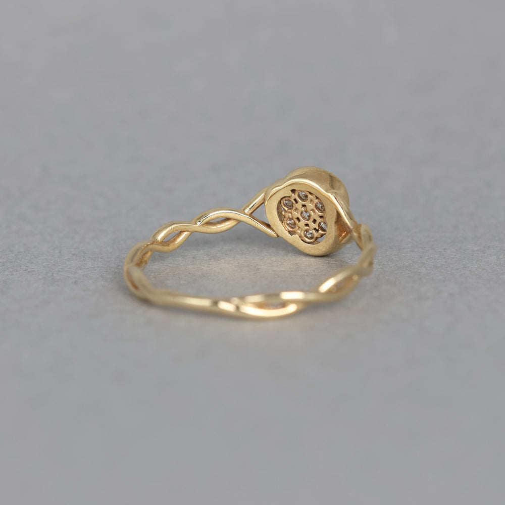 ナチュール リング  ダイヤモンド Camellia PCL-301