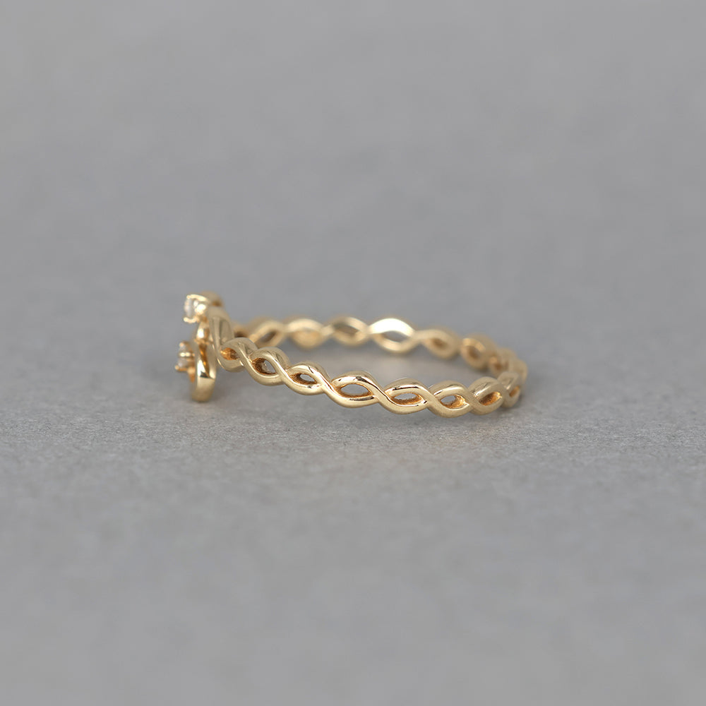 ナチュール リング  ダイヤモンド Twist PCL-302