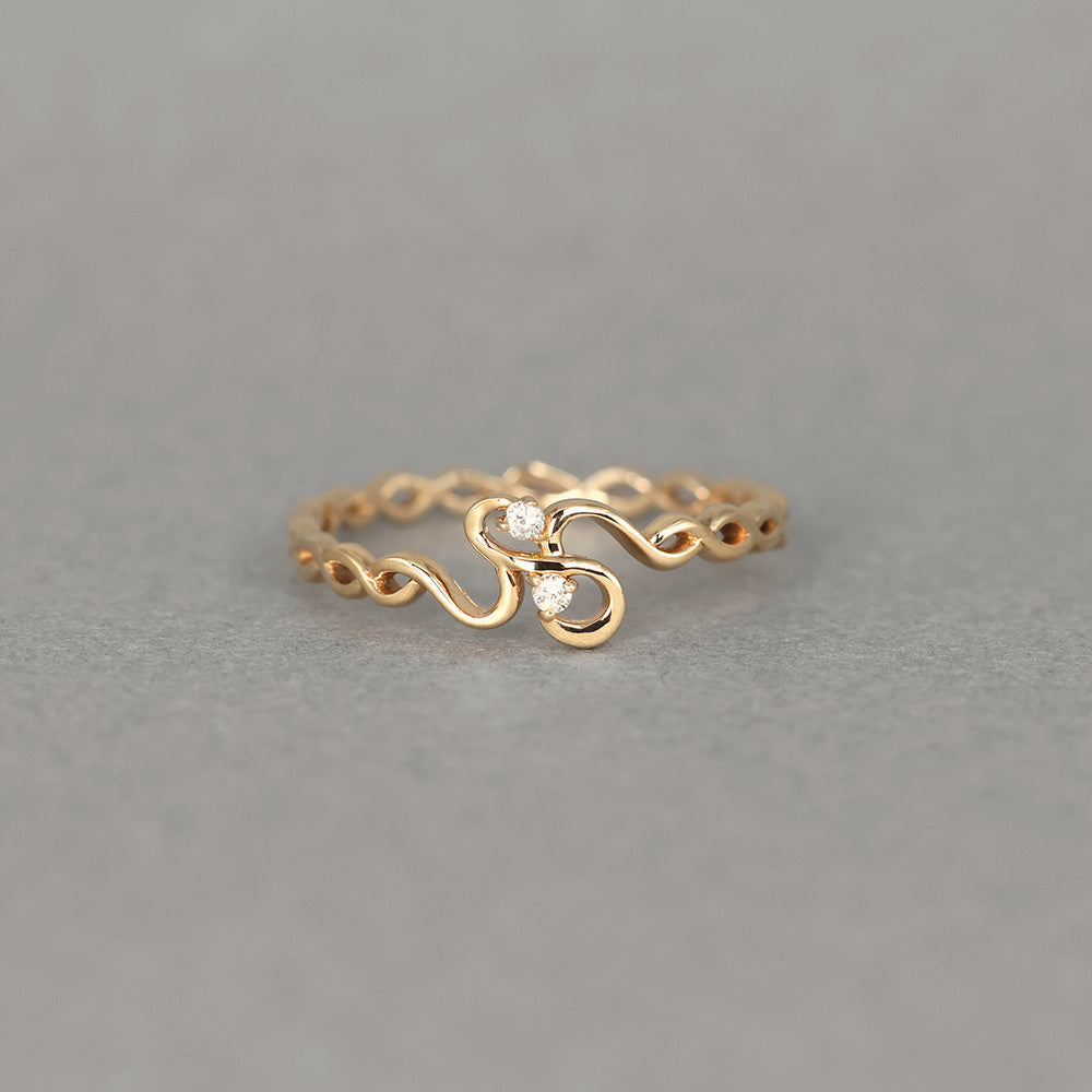 ナチュール リング  ダイヤモンド Twist PCL-302