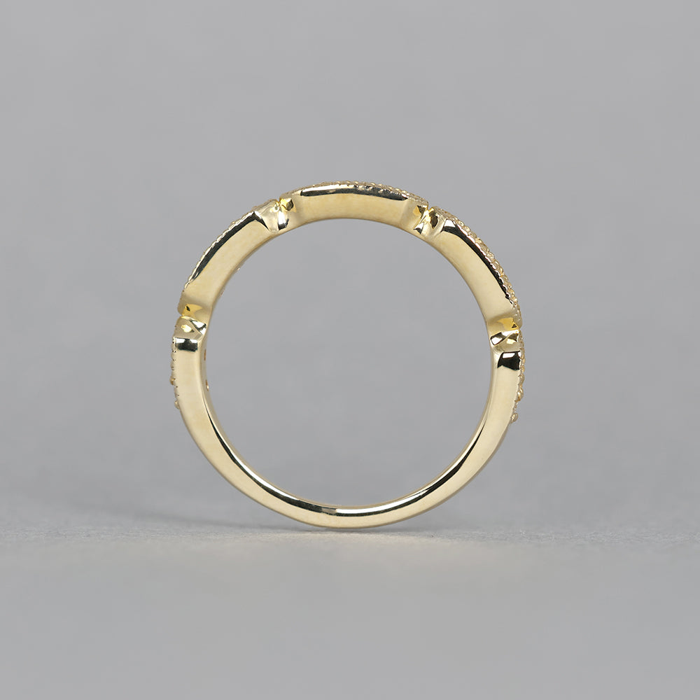 ミルゴシック リング ヘキサゴン ダイヤモンド PCL-6