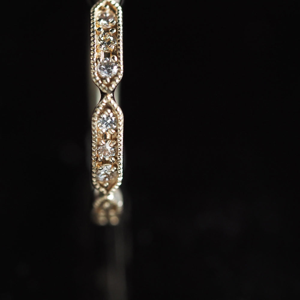 ミルゴシック リング ヘキサゴン ダイヤモンド PCL-6