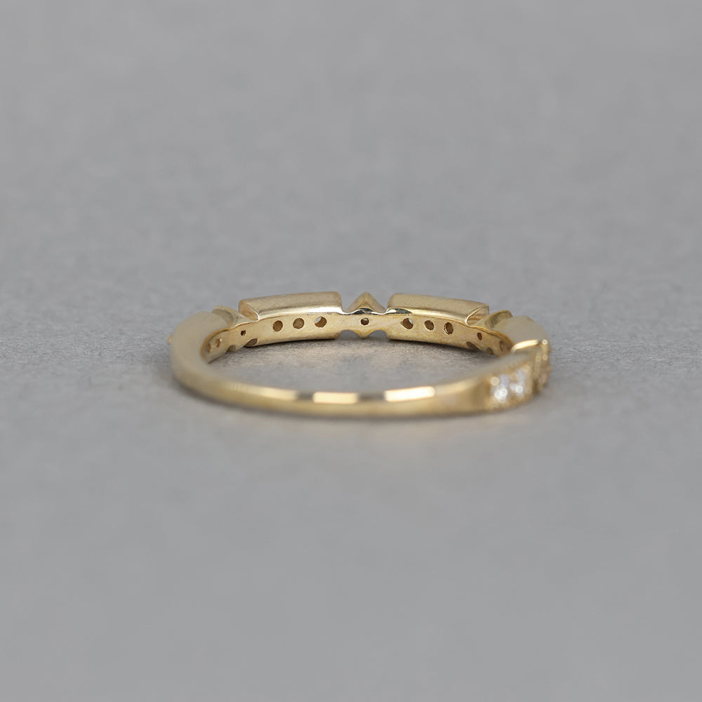 ミルゴシック リング レクタングル ダイヤモンドPCL-7