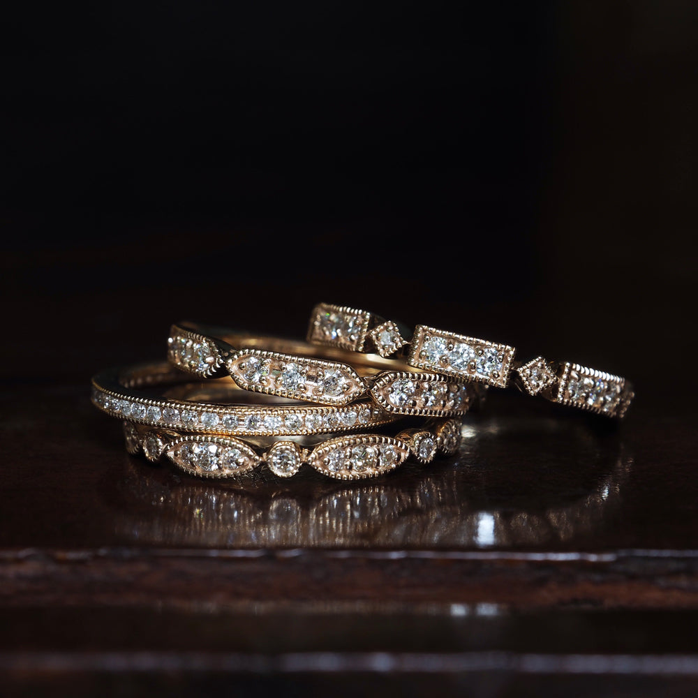 ミルゴシック リング レクタングル ダイヤモンドPCL-7