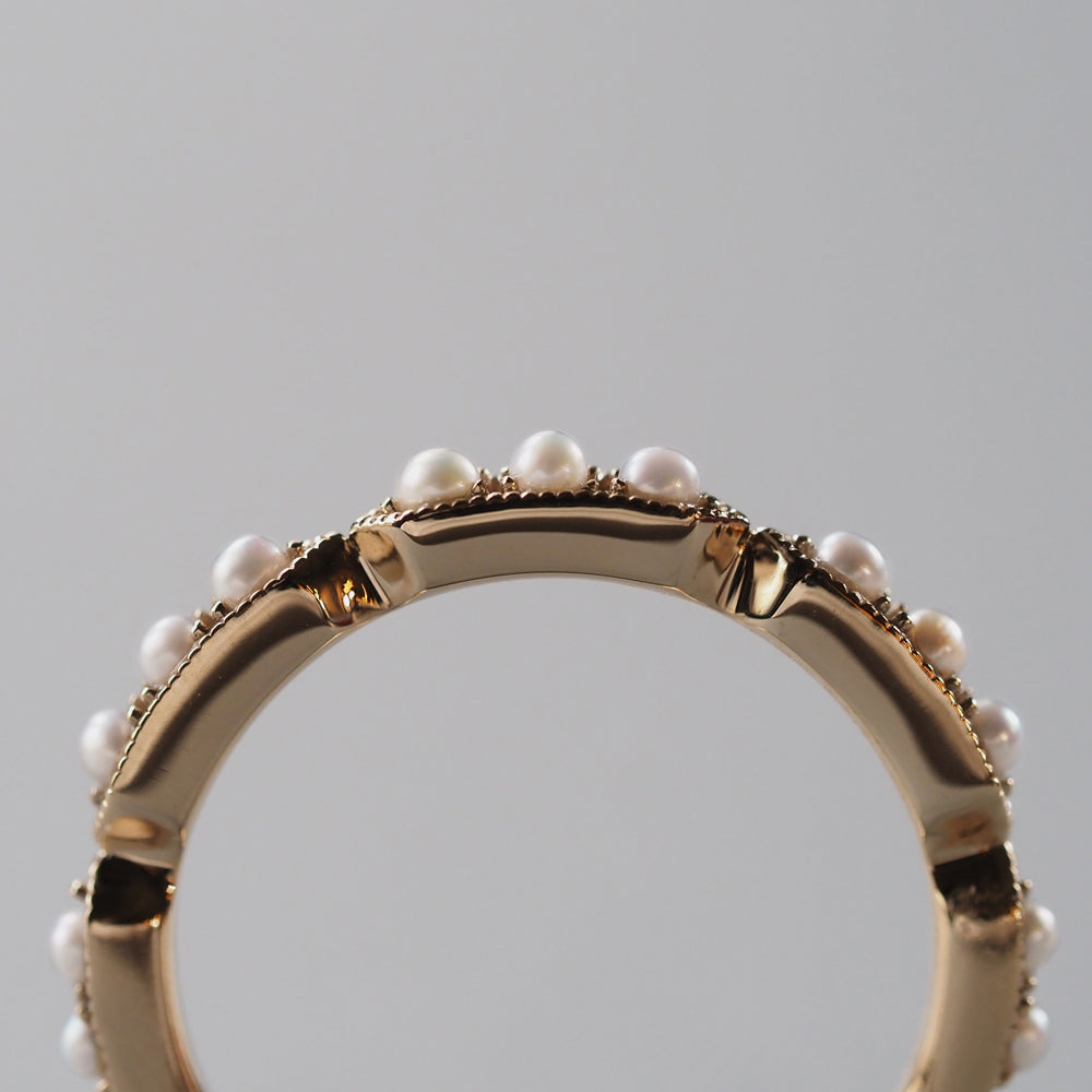 ミルゴシック ペルル リング ヘキサゴン パール PCL-85