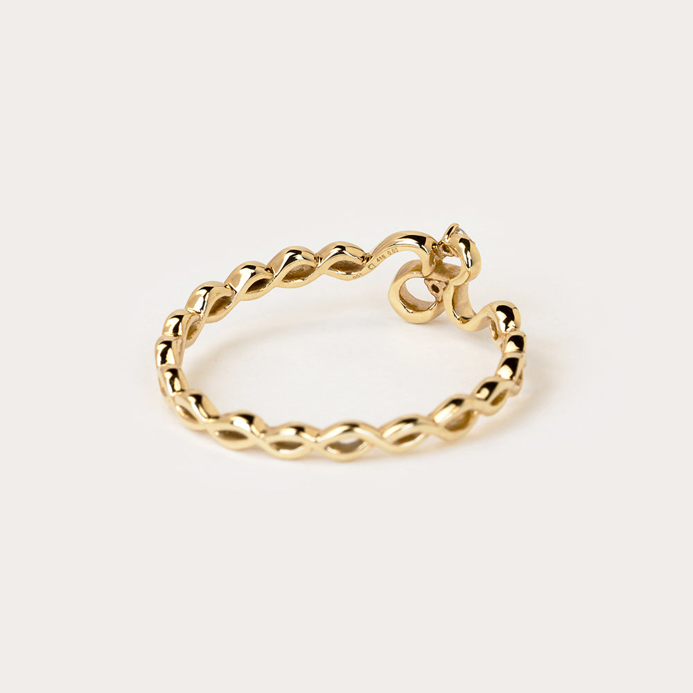 ナチュール リング  ダイヤモンド Twist PCL-302